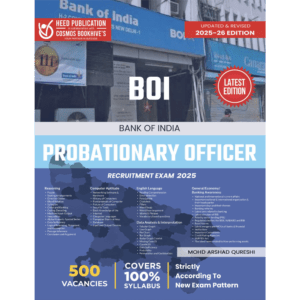 BANK OF INDIA PROBATIONARY OFFICER
