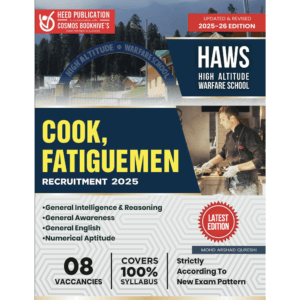 HAWS (HIGH ALTITUDE WARFARE SCHOOL) - COOK, FATIGUEMEN