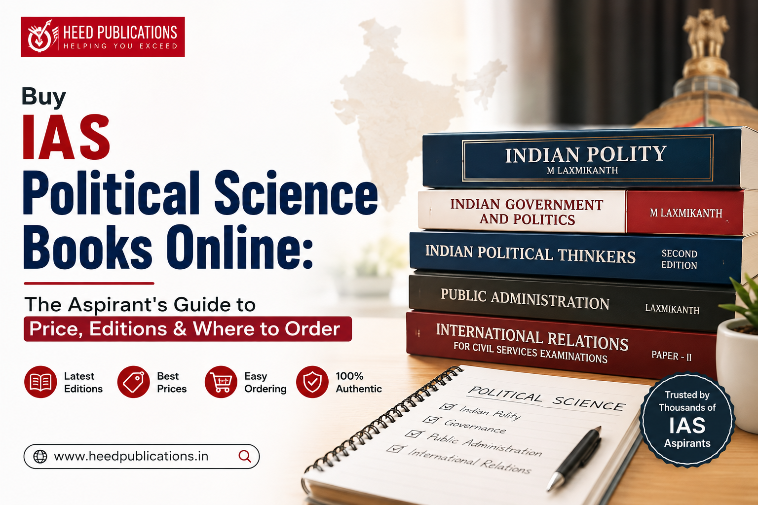 Buy IAS Political Science Books Online